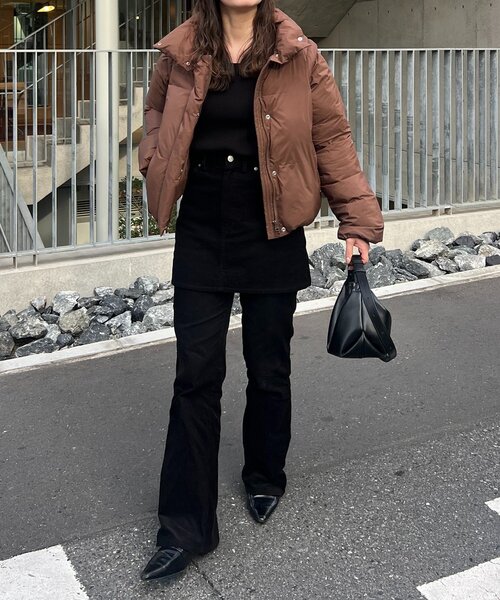 CAPRICIEUX LE'MAGE（カプリシューレマージュ）の「2WAY中綿パフジャケット（その他アウター・レディース・アイボリー/ブラック/ブラウン/ベージュ・36/38）」の21枚目の写真