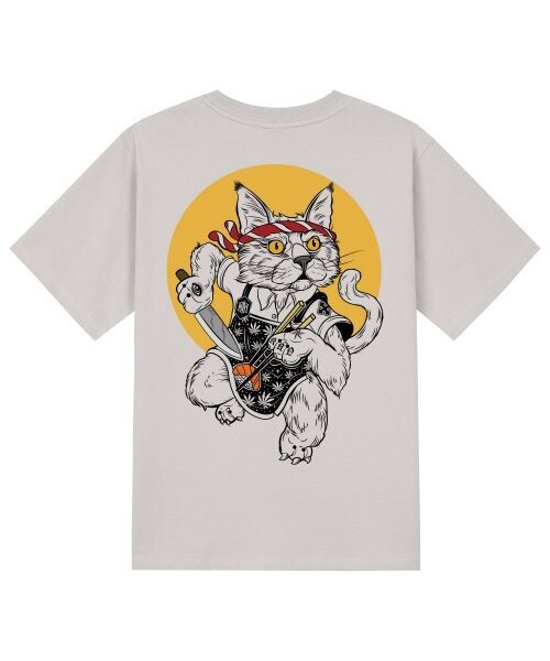 KAN6312(カン6312)の「KTC0101 クマ 半袖Tシャツ - ベージュ(Tシャツ/カットソー・メンズ・その他・X-LARGE/SMALL/LARGE/MEDIUM)」の1枚目の写真