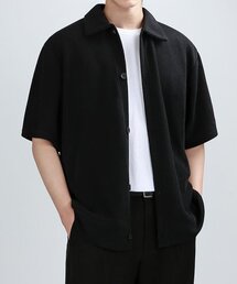 VERYVAIN（ベリベーン）の「GAFF COLLAR HALF CARDIGAN (BLACK)（カーディガン/ボレロ）」