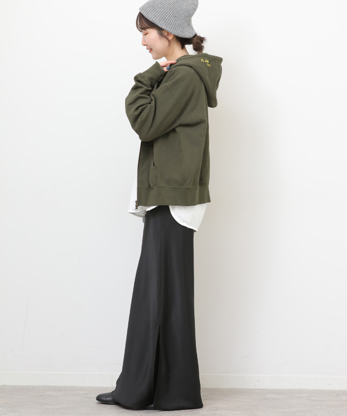 JOURNAL STANDARD relume（ジャーナルスタンダード　レリューム）の「《WEB＋一部店舗限定》別注【HOLIDAYS COMFORT】フ―ディースウェット（パーカー・レディース・ネイビー/カーキ/アイボリー・FREE）」の14枚目の写真