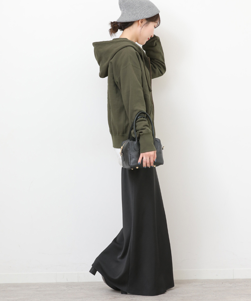 JOURNAL STANDARD relume（ジャーナルスタンダード　レリューム）の「《WEB＋一部店舗限定》別注【HOLIDAYS COMFORT】フ―ディースウェット（パーカー・レディース・ネイビー/カーキ/アイボリー・FREE）」の15枚目の写真