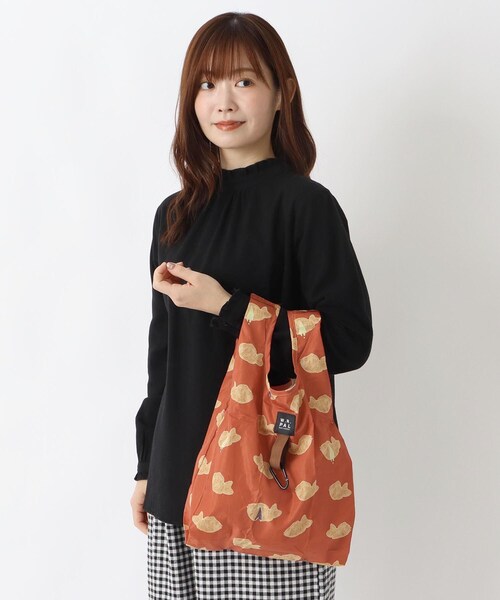 one'sterrace（ワンズテラス）の「PAL エコバッグS タイヤキ（エコバッグ/サブバッグ・レディース・オレンジ系その他5・99）」の9枚目の写真