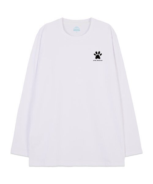 ASTRAL PROJECTION(アストラルプロジェクション)の「ドゥドゥルパピー オーバーサイズ ロングスリーブTシャツ_ホワイト(Tシャツ/カットソー・メンズ・その他・LARGE/MEDIUM/X-LARGE/XX-LARGE)」の2枚目の写真