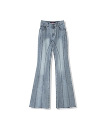 Vivacious（ビバシャス）の「Slender Line Denim Pants LIGHT BLUE（デニムパンツ・レディース）」