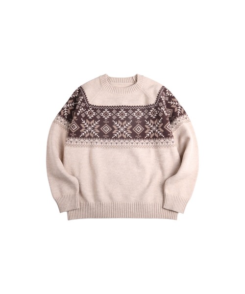 S'more(スモア)の「S'more nordic sweater (AW)(ニット/セーター・レディース・ブラウン/ベージュ・SMALL/MEDIUM/LARGE/X-LARGE)」の22枚目の写真