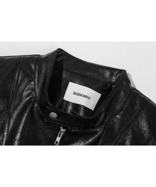 BASEMOMENT(ベースモーメント)の「レザー バイカージャケット ブラック(ライダースジャケット・レディース・その他・LARGE/MEDIUM)」の15枚目の写真