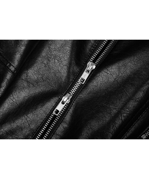 BASEMOMENT(ベースモーメント)の「レザー バイカージャケット ブラック(ライダースジャケット・レディース・その他・LARGE/MEDIUM)」の13枚目の写真