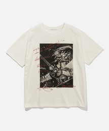 VASTIC（バスティック）の「コットンバンドグラフィックTシャツ_アイボリー（Tシャツ/カットソー）」