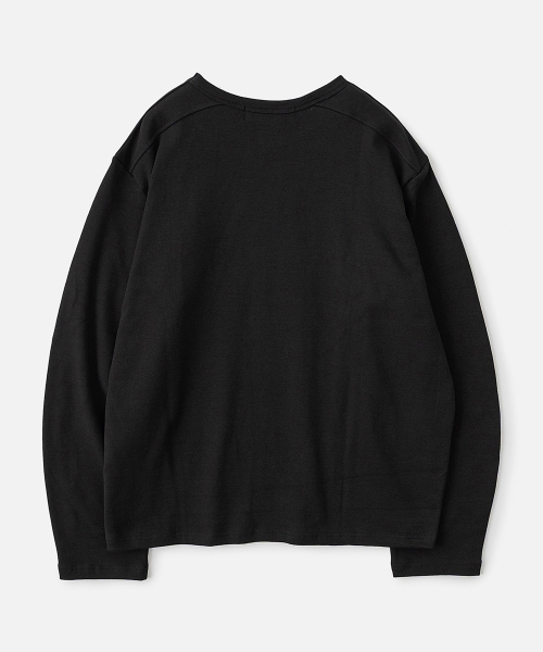VASTIC(バスティック)の「ショルダーラインロングスリーブ_ブラック(Tシャツ/カットソー・メンズ・ブラック・MEDIUM/LARGE/X-LARGE)」の3枚目の写真