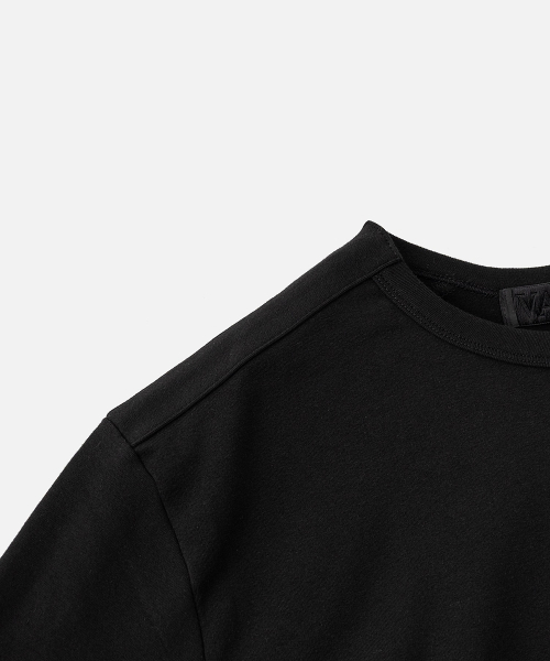 VASTIC(バスティック)の「ショルダーラインロングスリーブ_ブラック(Tシャツ/カットソー・メンズ・ブラック・MEDIUM/LARGE/X-LARGE)」の5枚目の写真