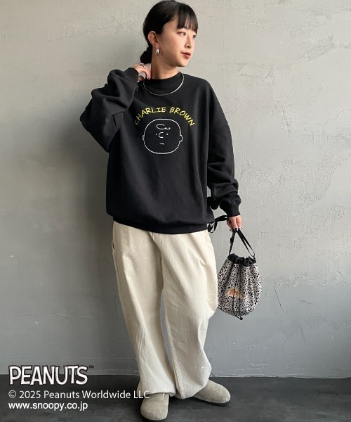 PEANUTS×JEANS FACTORY/ピーナッツ×ジーンズ ファクトリー] 別注 刺繍