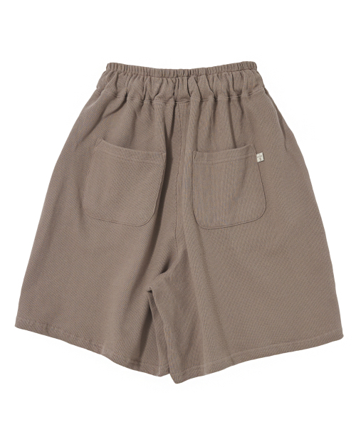 A NOTHING（アナッシング）の「PIN-KNIT WIDE 1/2 PANTS (Beige)（その他パンツ・レディース・その他・LARGE/MEDIUM）」の2枚目の写真