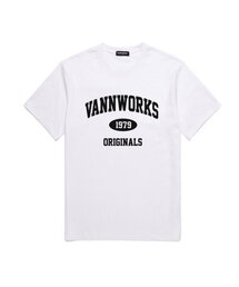 アーチオリジナル 半袖Tシャツ (VS0021) ホワイト_ブラック