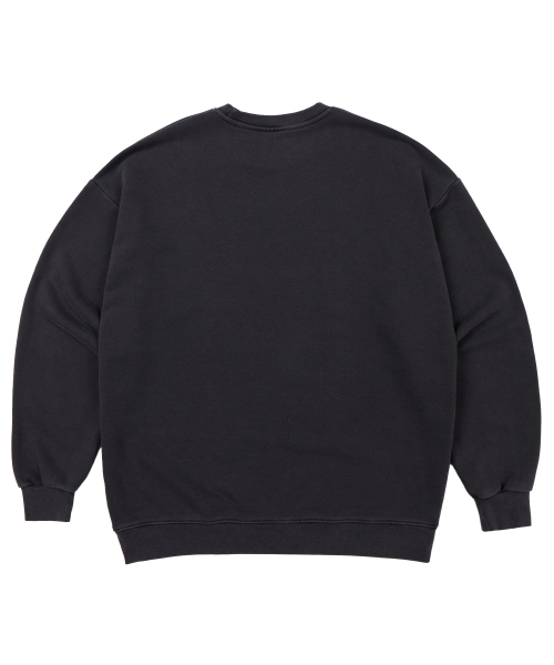DYSFUNCT（ディスファンクト）の「CATASTROPHE PIGMENT SWEATSHIRT(CHARCOAL)（スウェット・レディース・その他・MEDIUM）」の2枚目の写真