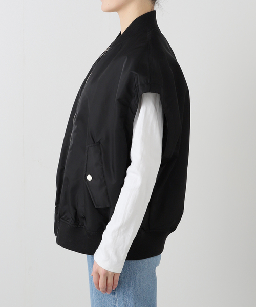 Spick & Span（スピックアンドスパン）の「《WEB限定》upper hights/アッパーハイツ THE U-2 VEST（その他アウター・レディース・ライトグレー/ホワイト系その他/ブラック/カーキ・1）」の6枚目の写真