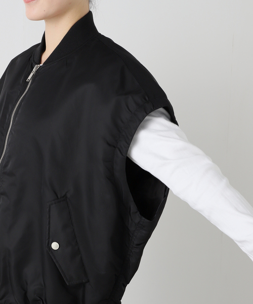 Spick & Span（スピックアンドスパン）の「《WEB限定》upper hights/アッパーハイツ THE U-2 VEST（その他アウター・レディース・ライトグレー/ホワイト系その他/ブラック/カーキ・1）」の8枚目の写真