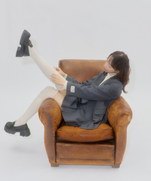 Lallana（ララーナ）の「Lame coco tailored jacket/ラメココ