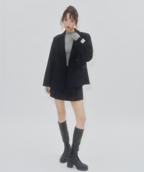 Lame coco tailored jacket/ラメココテーラードジャケット（テーラード