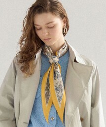 23区（ニジュウサンク）の「Ericaキャラコ  ペイズリープリント スカーフ（バンダナ/スカーフ）」