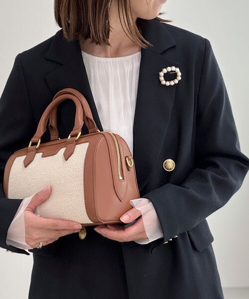 NOLLEY’S(ノーリーズ)の「【NOLLEYS goods】リングパールブローチ(ブローチ/コサージュ・レディース・ゴールド・FREE)」の2枚目の写真