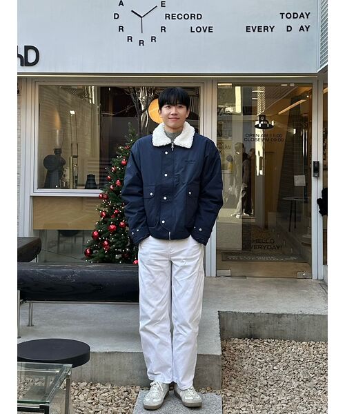 WaiKei（ワイケイ）の「[インナー&カラー取り外し可能] 4-WAYユーティリティパディッドジャケットネイビー（ダウンジャケット/コート・レディース・その他・2/3/1）」の13枚目の写真