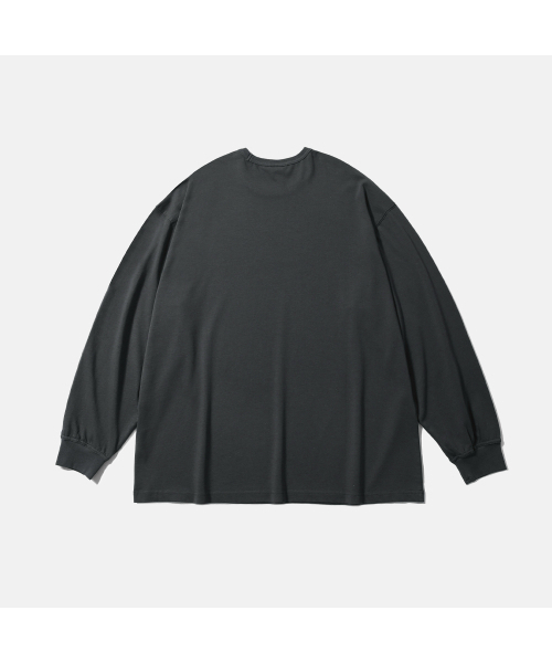 MOIF（モイフ）の「[AW25] 404 GNF(F) L/S TEE / CHARCOAL（Tシャツ/カットソー・メンズ・その他・1(S)/2(M)/3(L)）」の2枚目の写真