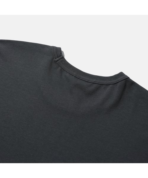 MOIF（モイフ）の「[AW25] 404 GNF(F) L/S TEE / CHARCOAL（Tシャツ/カットソー・メンズ・その他・1(S)/2(M)/3(L)）」の8枚目の写真