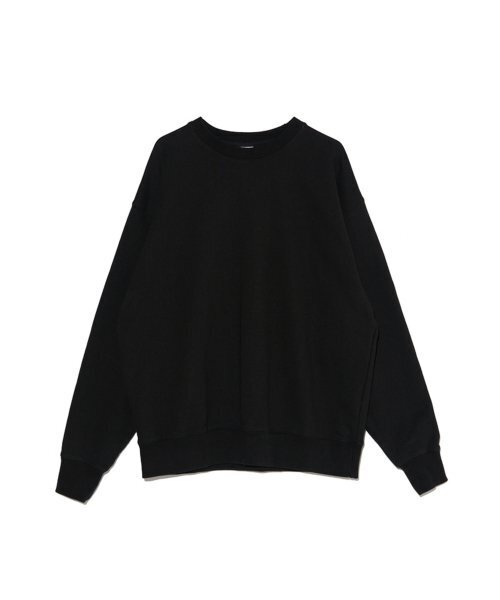BRUMAN(ブルーマン)の「Cotton Sweat Shirt (Black)(スウェット・メンズ・その他・MEDIUM/SMALL)」の1枚目の写真
