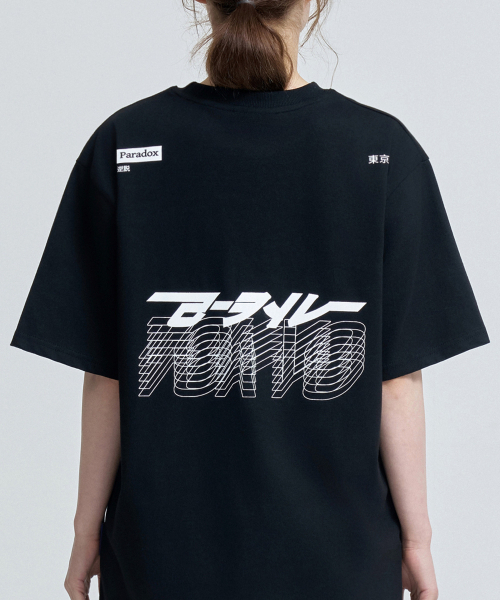 replaycontainer(リプレイコンテナ)の「東京コットンTシャツ(ブラック)(Tシャツ/カットソー・レディース・その他・FREE)」の1枚目の写真