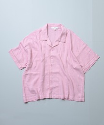 Wガーゼオープンカラーワイドシャツ/おとな