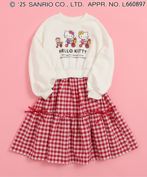 セール】【ハローキティ】ドッキングワンピース（ワンピース）｜sanrio