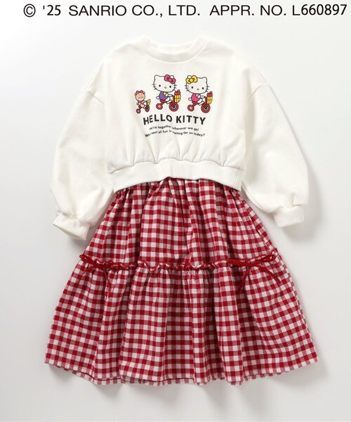 セール】【ハローキティ】ドッキングワンピース（ワンピース）｜sanrio