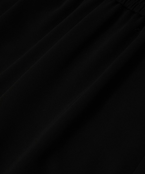 SALON adam et rope'(サロン アダム エ ロペ)の「トリアセリラクシーパンツ / セットアップ対応(その他パンツ・レディース・オフホワイト/ブラック・M/S)」の14枚目の写真