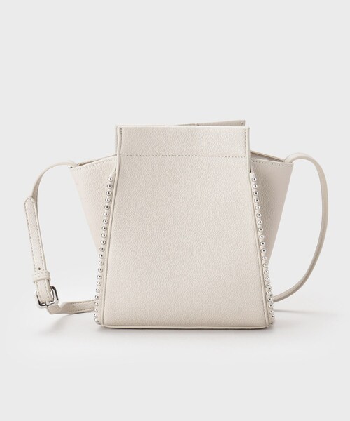 INDIVI（インディヴィ）の「【合皮】スタッズ風メタルポシェットバッグ（ショルダーバッグ・レディース・サックスブルー/ナチュラル/ブラック・00）」の19枚目の写真