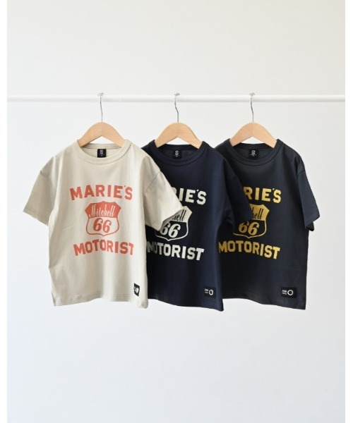 ZERO standerd(ゼロスタンダード)の「zero standard/ゼロスタンダード MAEIE’STシャツ(Tシャツ/カットソー・キッズ・アイボリー/チャコールグレー/ネイビー・160cm/150cm/140cm/130cm/120cm/110cm/100cm)」の20枚目の写真