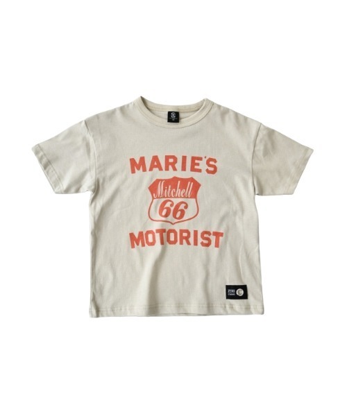 ZERO standerd(ゼロスタンダード)の「zero standard/ゼロスタンダード MAEIE’STシャツ(Tシャツ/カットソー・キッズ・アイボリー/チャコールグレー/ネイビー・160cm/150cm/140cm/130cm/120cm/110cm/100cm)」の14枚目の写真