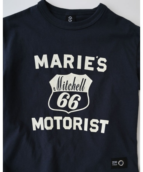 ZERO standerd(ゼロスタンダード)の「zero standard/ゼロスタンダード MAEIE’STシャツ(Tシャツ/カットソー・キッズ・アイボリー/チャコールグレー/ネイビー・160cm/150cm/140cm/130cm/120cm/110cm/100cm)」の19枚目の写真