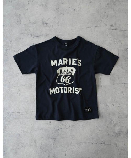 ZERO standerd(ゼロスタンダード)の「zero standard/ゼロスタンダード MAEIE’STシャツ(Tシャツ/カットソー・キッズ・アイボリー/チャコールグレー/ネイビー・160cm/150cm/140cm/130cm/120cm/110cm/100cm)」の22枚目の写真