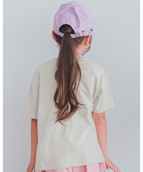 ZERO standerd(ゼロスタンダード)の「zero standard/ゼロスタンダード MAEIE’STシャツ(Tシャツ/カットソー・キッズ・アイボリー/チャコールグレー/ネイビー・160cm/150cm/140cm/130cm/120cm/110cm/100cm)」の5枚目の写真