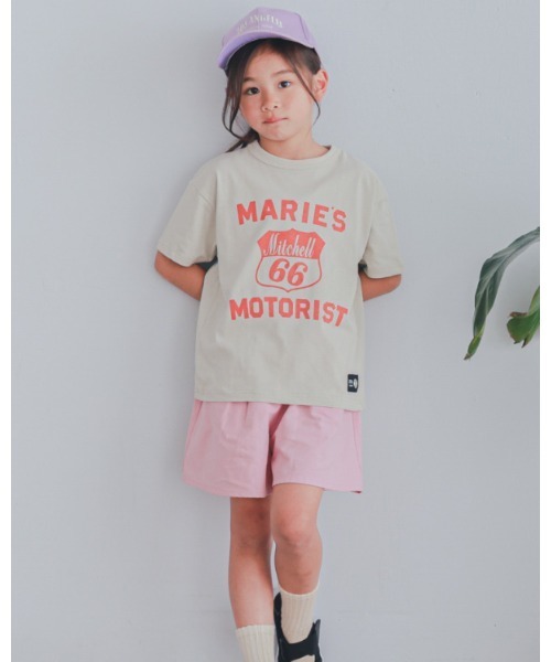 ZERO standerd(ゼロスタンダード)の「zero standard/ゼロスタンダード MAEIE’STシャツ(Tシャツ/カットソー・キッズ・アイボリー/チャコールグレー/ネイビー・160cm/150cm/140cm/130cm/120cm/110cm/100cm)」の6枚目の写真