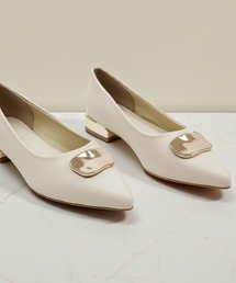 VIVIAN | ポインテッドトゥゴールドモチーフパンプス(パンプス)