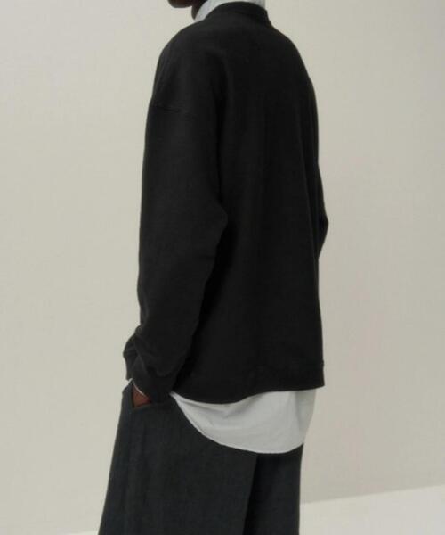 ATON（エイトン）GARMENT DYED URAKE | OVERSIZED PULLOVER【2026年春