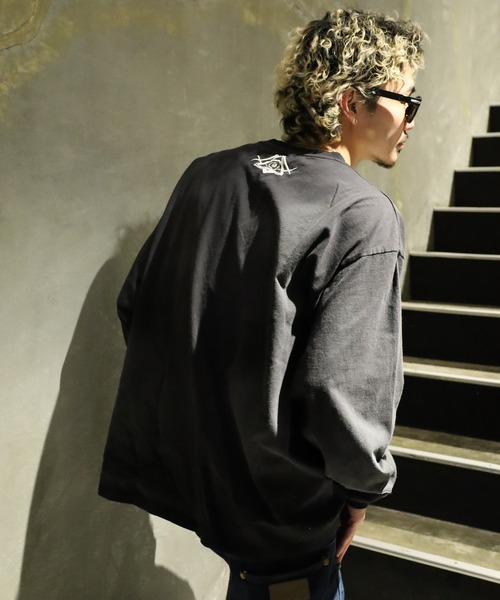 bike star(バイクスター)の「RESHAM トライバルロゴロンT(Tシャツ/カットソー・メンズ・ホワイト/ブラック・L/M)」の11枚目の写真