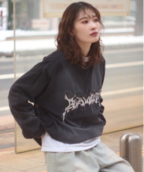 bike star(バイクスター)の「RESHAM トライバルロゴロンT(Tシャツ/カットソー・メンズ・ホワイト/ブラック・L/M)」の19枚目の写真