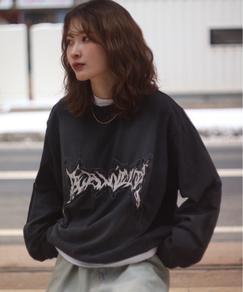 bike star(バイクスター)の「RESHAM トライバルロゴロンT(Tシャツ/カットソー・メンズ・ホワイト/ブラック・L/M)」の21枚目の写真