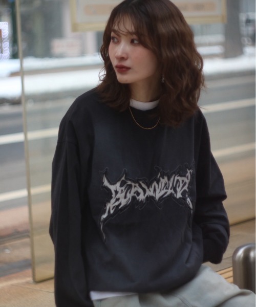 bike star(バイクスター)の「RESHAM トライバルロゴロンT(Tシャツ/カットソー・メンズ・ホワイト/ブラック・L/M)」の22枚目の写真