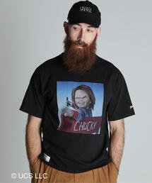 schott（ショット）の「Schott ショット CHUCKY IT'S TIME TO PLAY T-SHIRT チャッキー タイムトゥープレイ Tシャツ（Tシャツ/カットソー）」