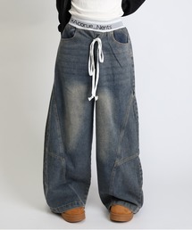 セール】Vini｜ヴィニのデニムパンツ（ウエストゴム・紐）通販 - ZOZOTOWN