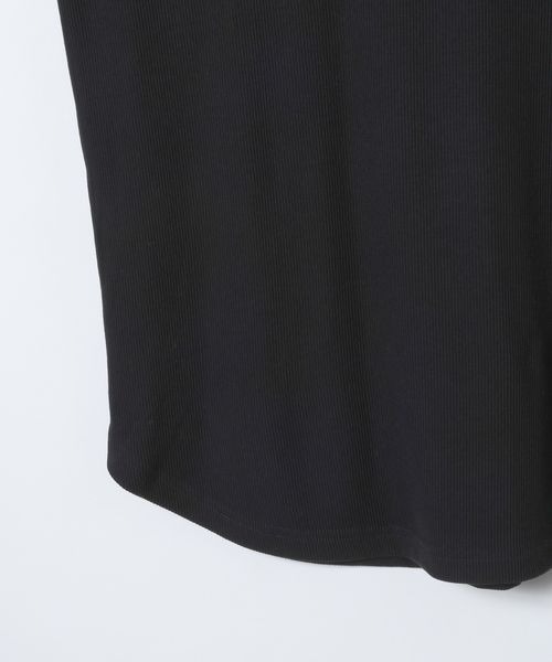 JEANASIS(ジーナシス)の「ドッキングテレコLS TEE/650640(Tシャツ/カットソー・レディース・ブラック×ブルー/ブラック系その他/グレー系その他/ホワイト×ホワイト・FREE)」の9枚目の写真