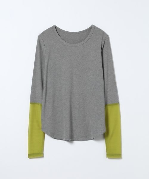 JEANASIS(ジーナシス)の「ドッキングテレコLS TEE/650640(Tシャツ/カットソー・レディース・ブラック×ブルー/ブラック系その他/グレー系その他/ホワイト×ホワイト・FREE)」の17枚目の写真